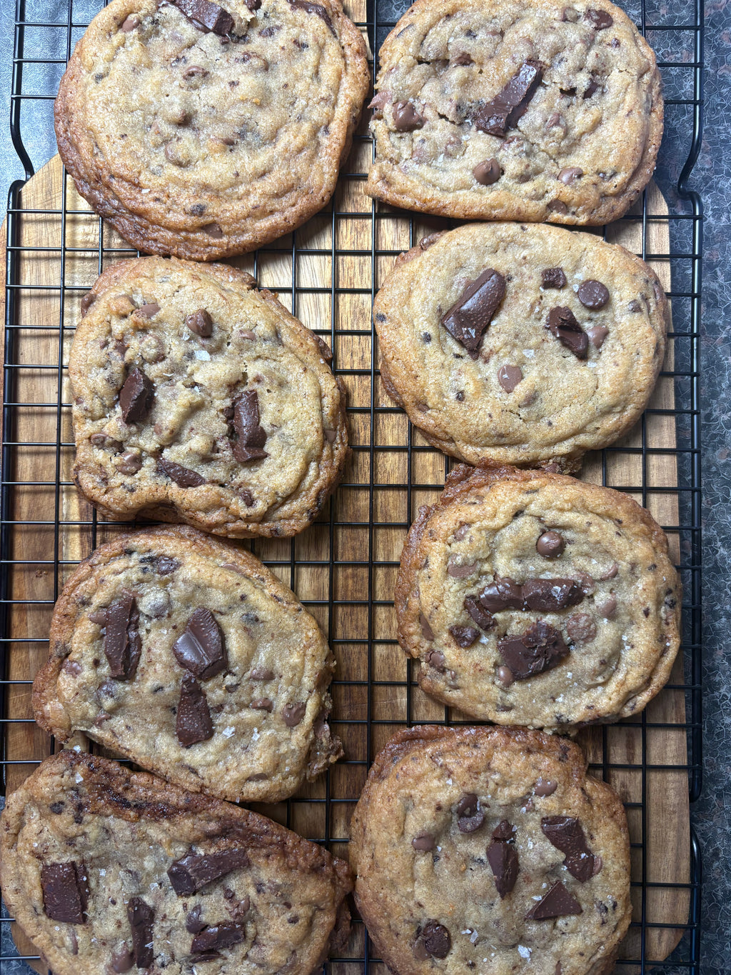 Browned Butter Chocolate Chip Cookies